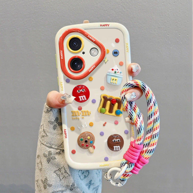 Puff Cartoon Phone Case for Apple Devices