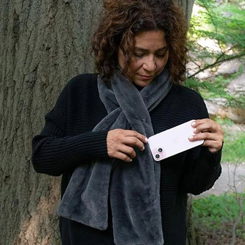 Black Friday Big Promotion Save 49%🔥Faux Fur Scarf With Hidden Zipper Pocket